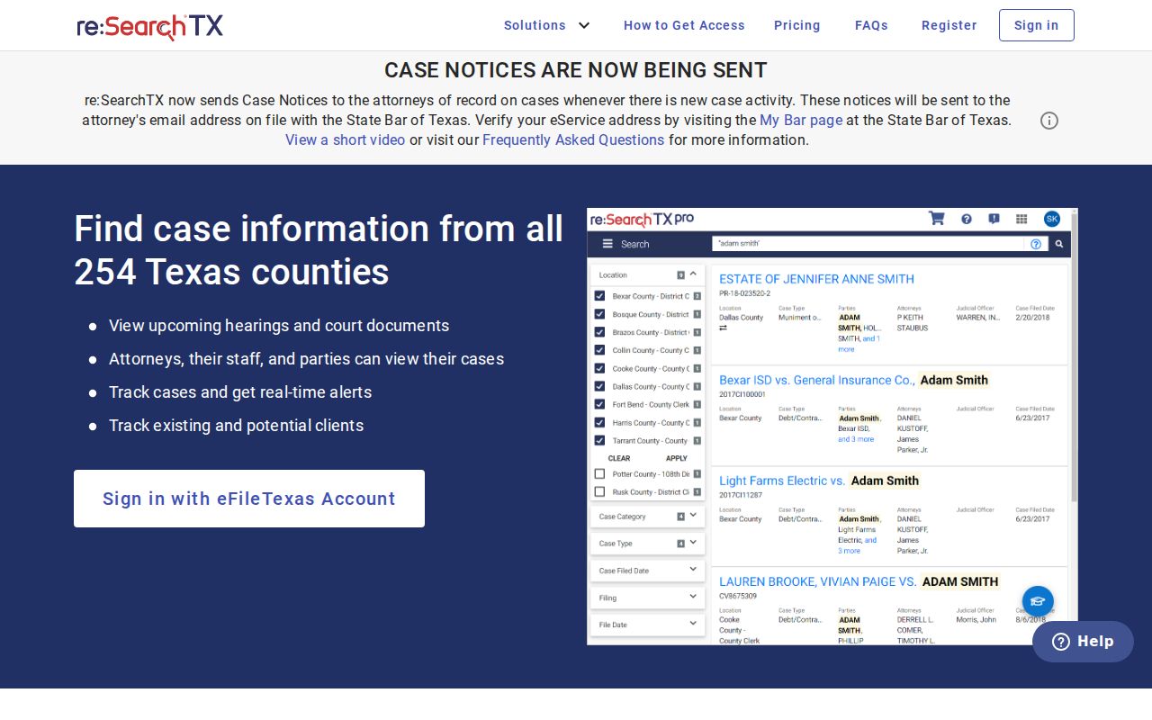 re SearchTX Lamb County criminal court record search
