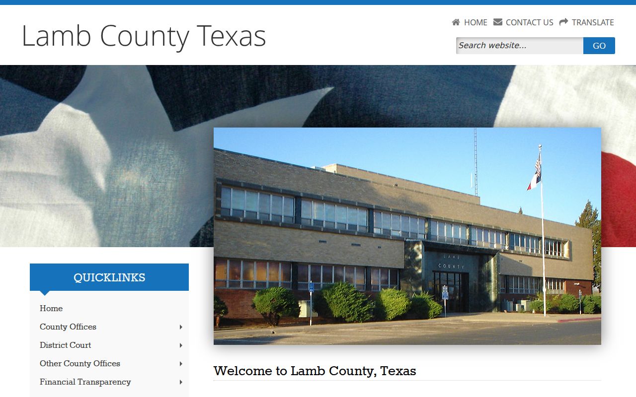 Lamb County criminal records office directory