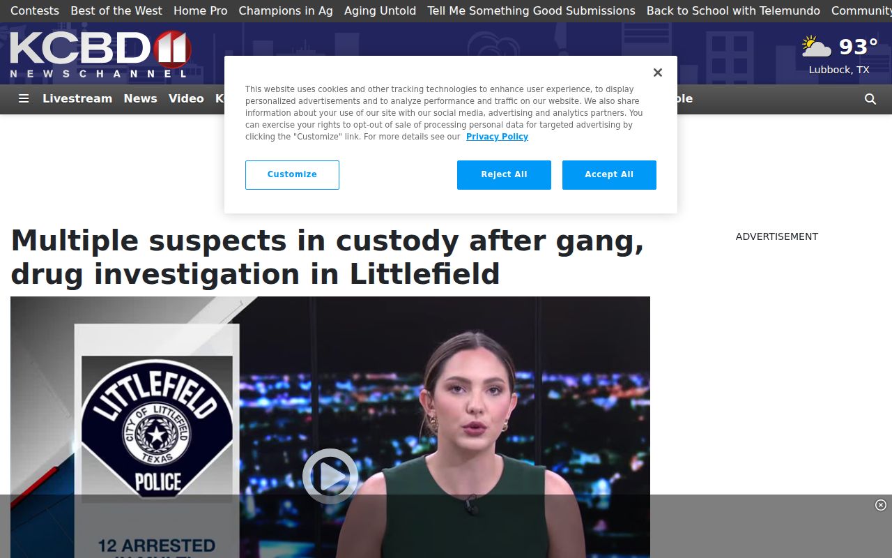 Lamb County arrest record reporting on Operation Midnight Sun